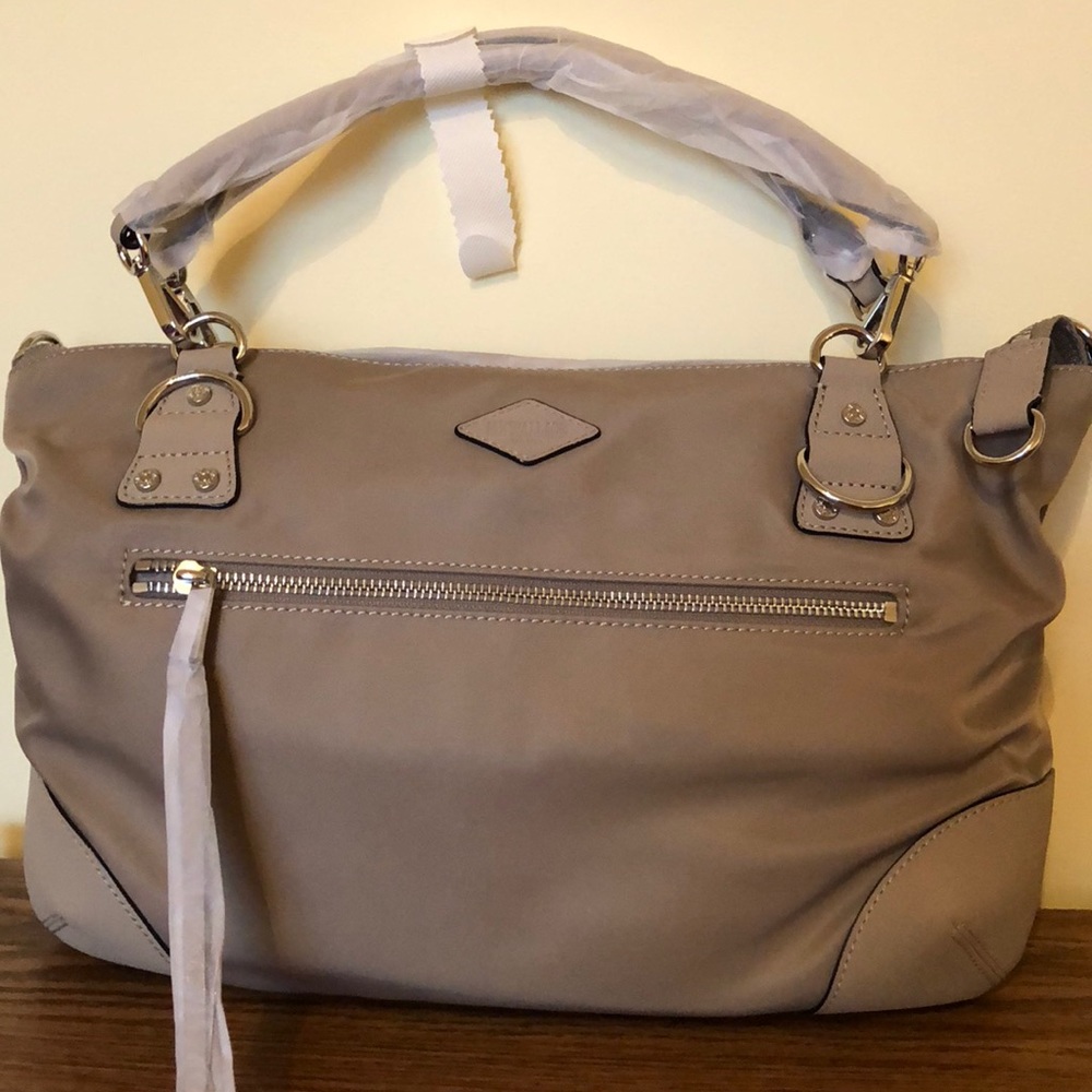 MZ Wallace Medium Madison in Taupe NWT